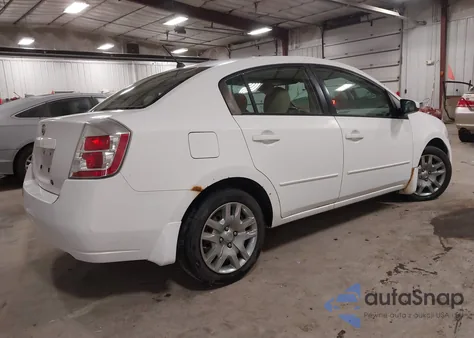 2008 Nissan Sentra 2.0S from USA, damaged, VIN 3N1AB61E48L616460